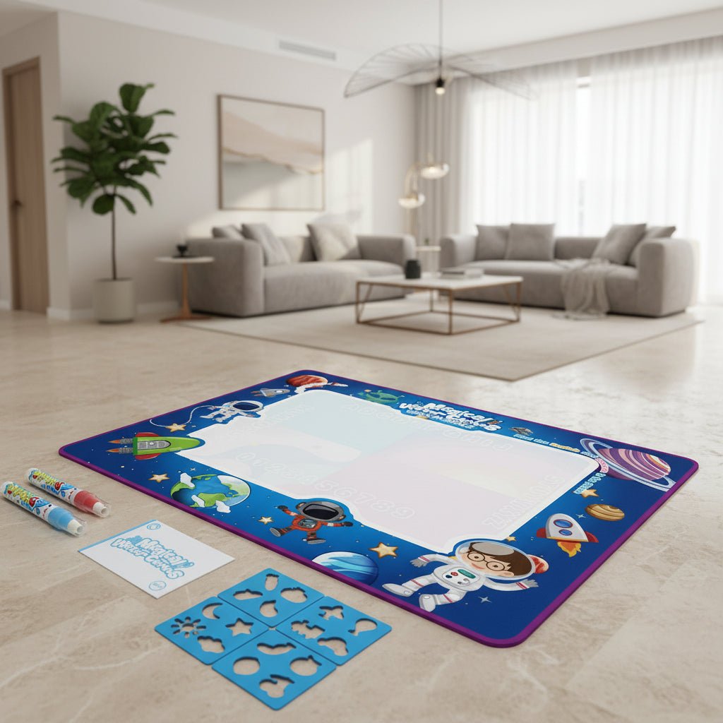 AquaCanvas Clean Water Painting Mat 100 x 80 cm For Children