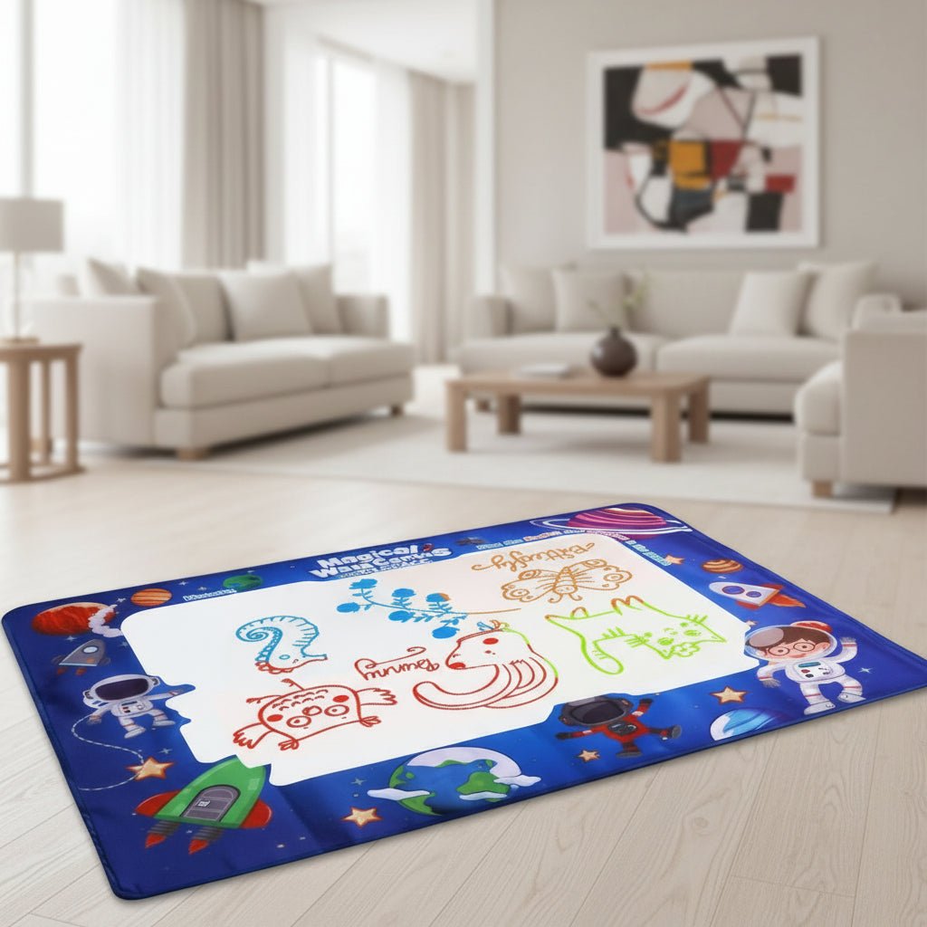 AquaCanvas Clean Water Painting Mat 100 x 80 cm For Children