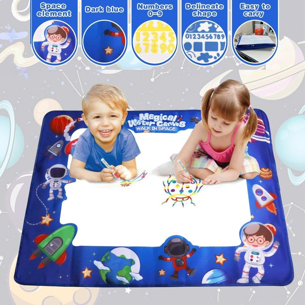AquaCanvas Clean Water Painting Mat 100 x 80 cm For Children