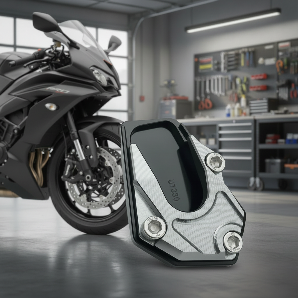 GroundLock protizápadková podložka pod stojan motocyklu pro stabilní parkování