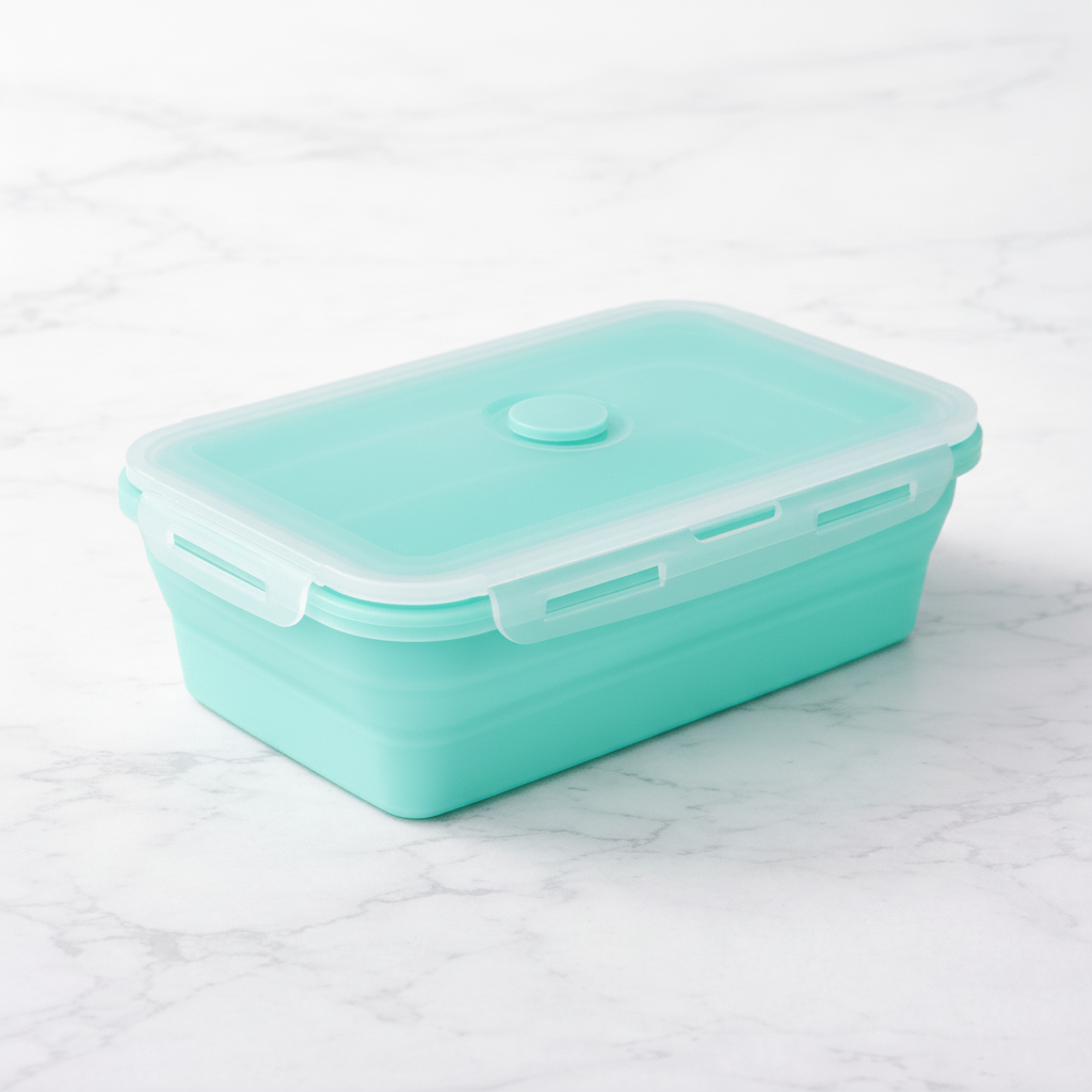 FlexiNest Foldable Silicone Food Storage Containers
