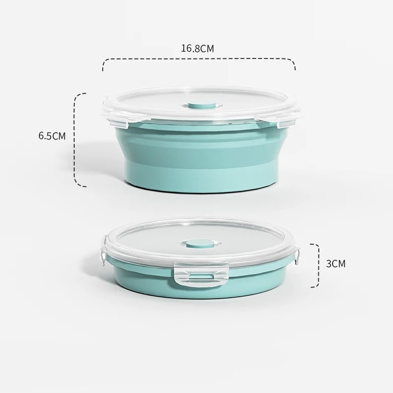 FlexiNest Foldable Silicone Food Storage Containers
