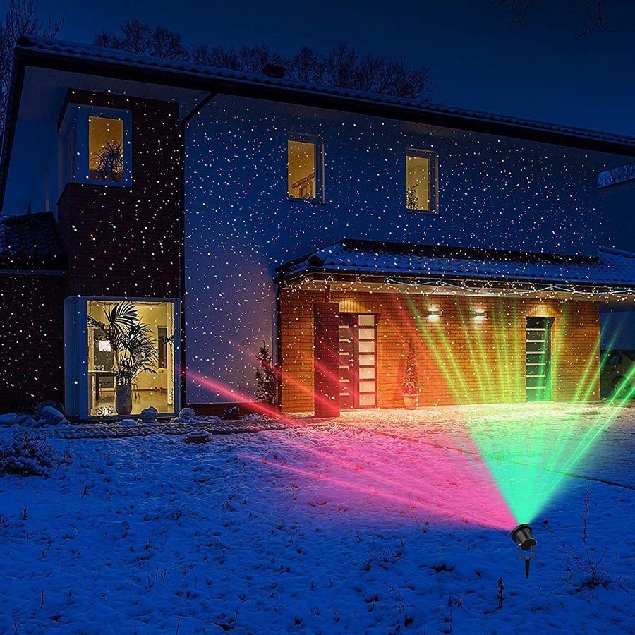 LumaNova Lebendiger Laserprojektor für Außendekoration und Partys