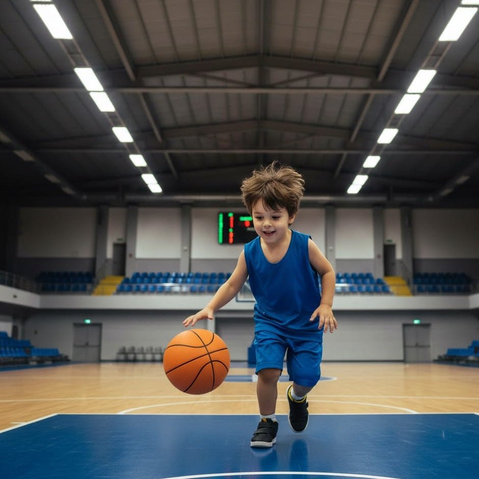 CalmBounce Tichý basketbalový míč pro domácí a noční trénink