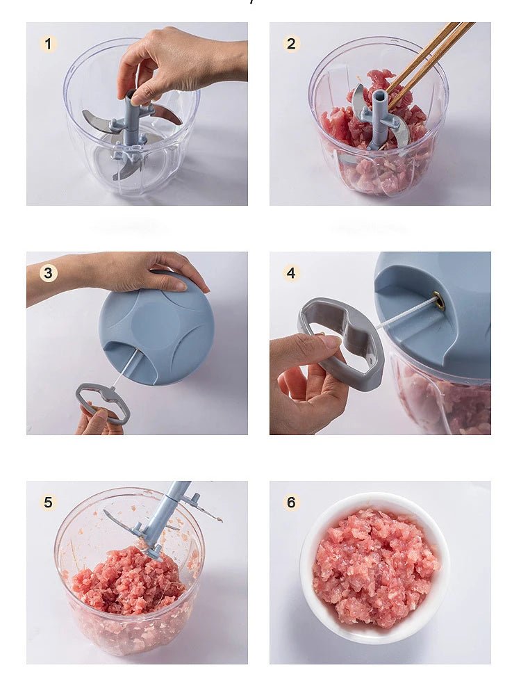 CulinaryForge robustní ruční mlýnek na maso pro domácí i profesionální kuchyně