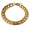 NovaForge Armored Chain Stainless Steel Bracelet With Adjustable Design