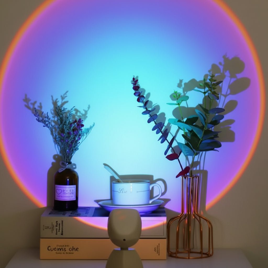 NebulaSphere Astronaut Robot Rainbow Lamp With Rechargeable Mood Lighting