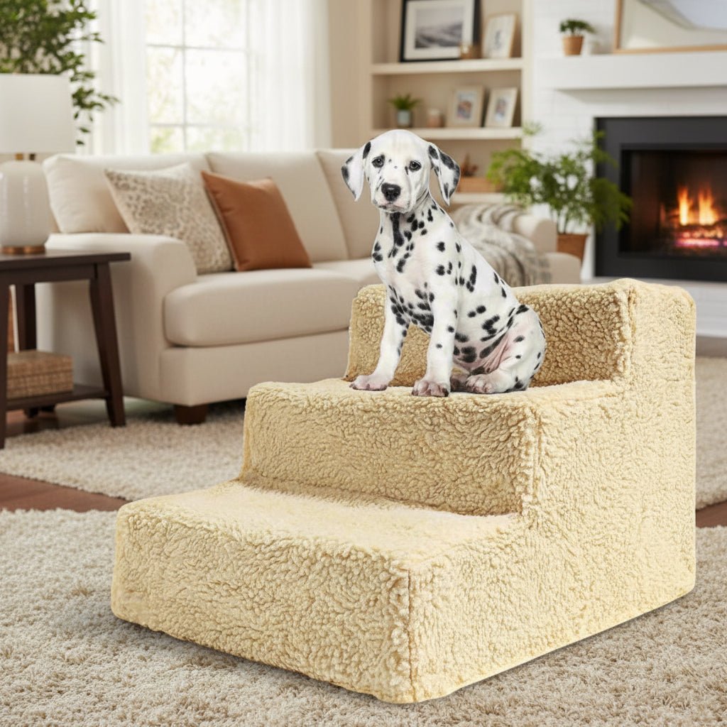 CoveStep Mini Portable 3 Step Dog Staircase For Small Pets