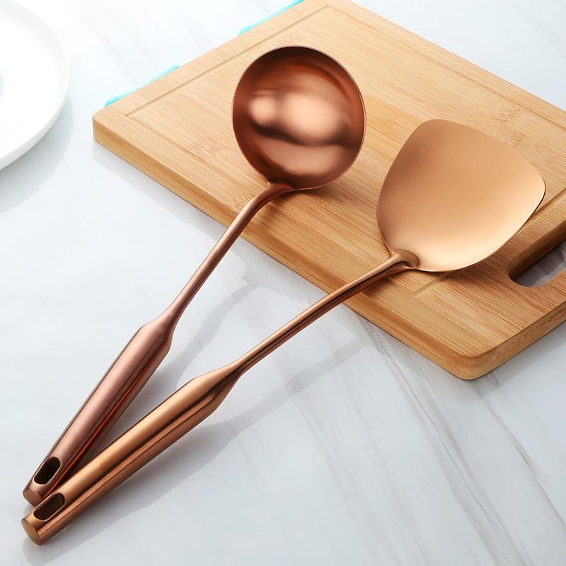 SteelFlow Pro Stainless Steel Turner and Ladle Set for Precise Cooking Movements