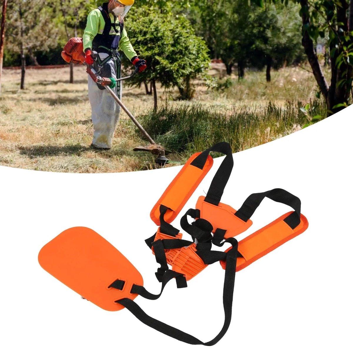 TerraBalance Pro vyvážená podpora pro těžké zahradní nářadí