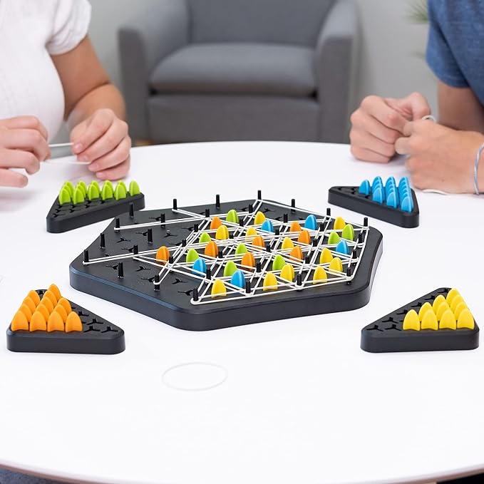 TriNetix Strategie-Ketten-Dreiecksspiel für wettbewerbsorientiertes Gruppenspiel