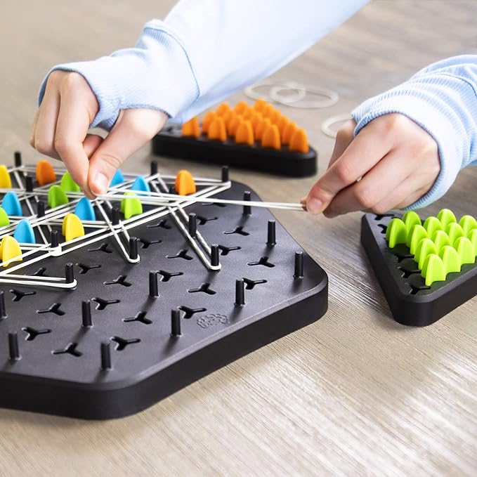 TriNetix Strategie-Ketten-Dreiecksspiel für wettbewerbsorientiertes Gruppenspiel