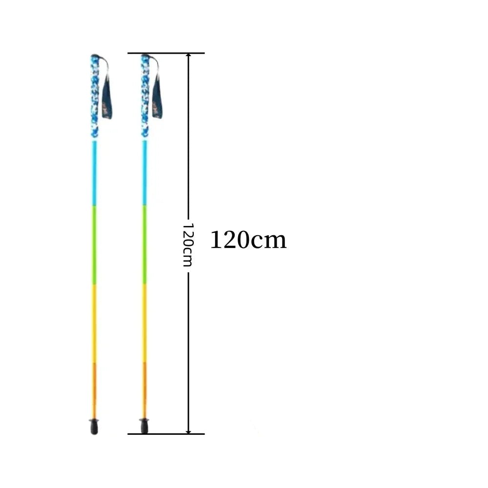 TrailStride Ultra Light Carbon Fiber Hiking Poles For Any Terrain