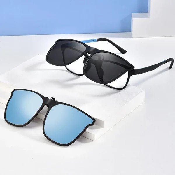 Clip-On Sunglasses for Driving & Outdoor Activities