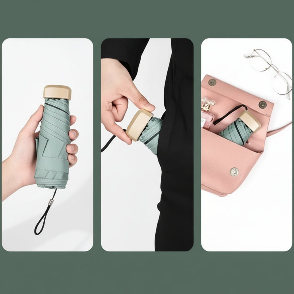 NebulaShade ultra kompaktní mini sluneční clona s ochranou proti UV záření a dešti