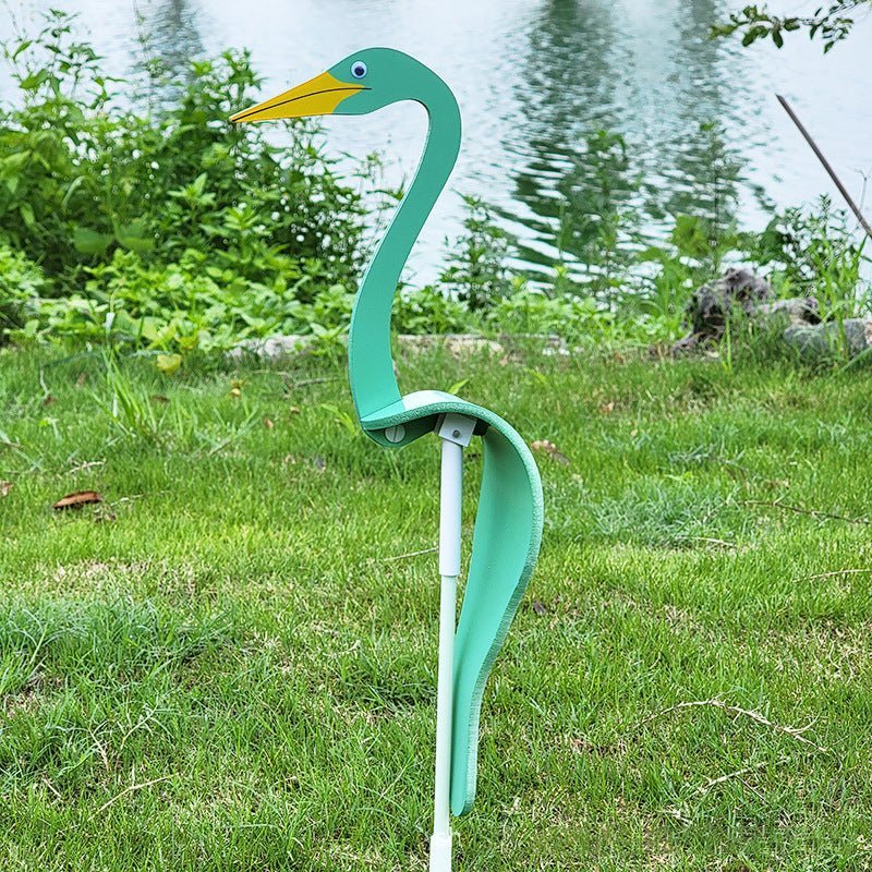 Decorazioni a forma di uccello WhirlWing per giardino esterno