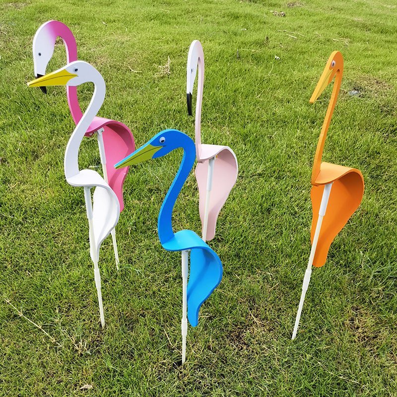 Decorazioni a forma di uccello WhirlWing per giardino esterno