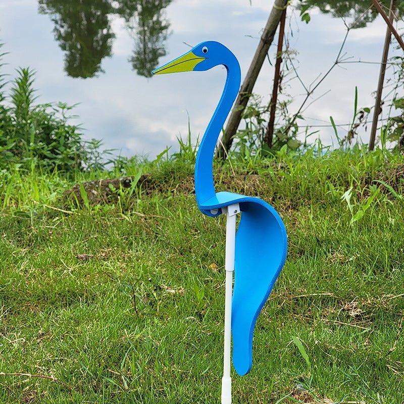 Decorazioni a forma di uccello WhirlWing per giardino esterno