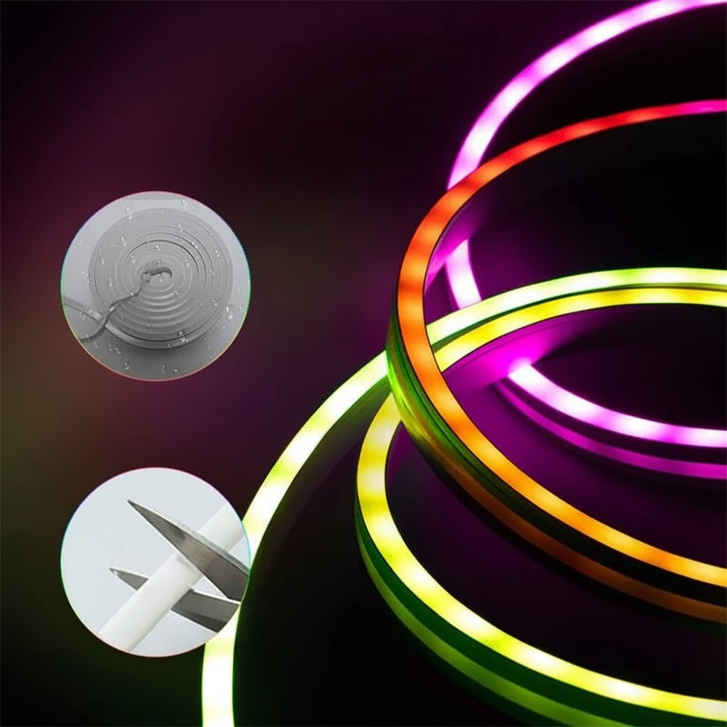 LumaWave Smart RGB Neon Light Strips With Music Synchronization