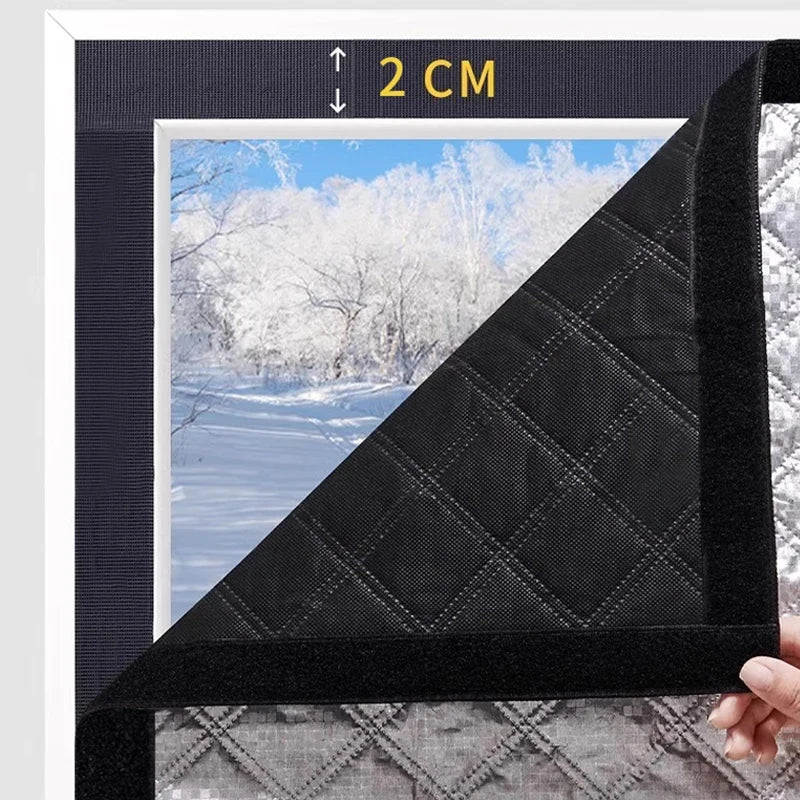 Thermal insulated window curtains for energy efficiency, privacy, and all-season comfort