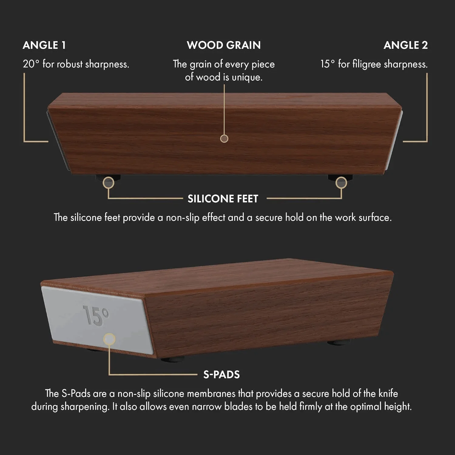 AstraSharp Precision Diamond Knife Sharpener For Precise Edges
