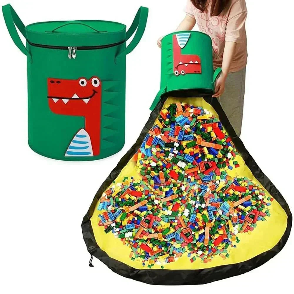 Felt Toy Organizer Bag For Nursery Storage Dustproof And Removable