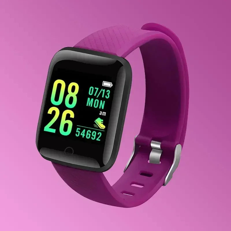 Milo Kids Smartwatch With Waterproof Design Fitness Tracker And LED Clock