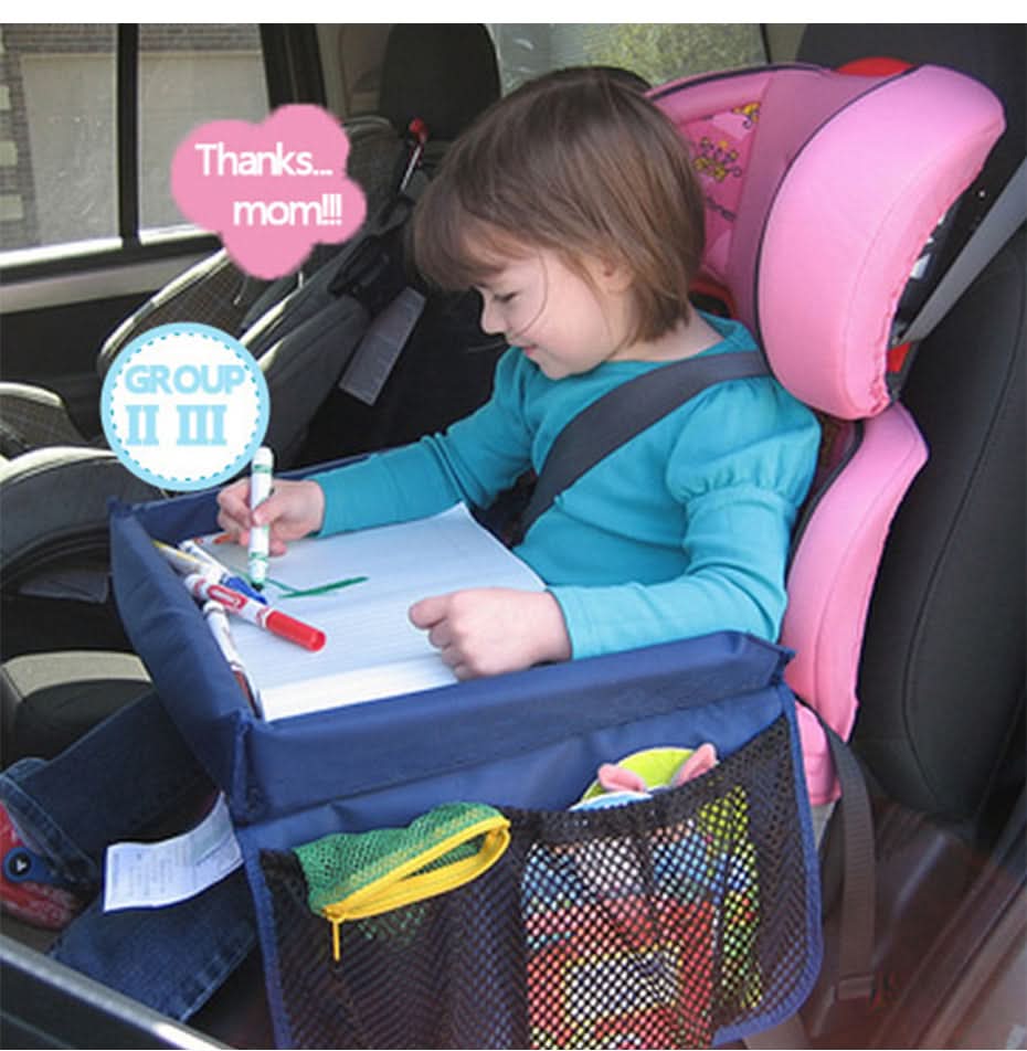 Voyager Tray For Kids Travel Snacks And Games Ideal For Travel