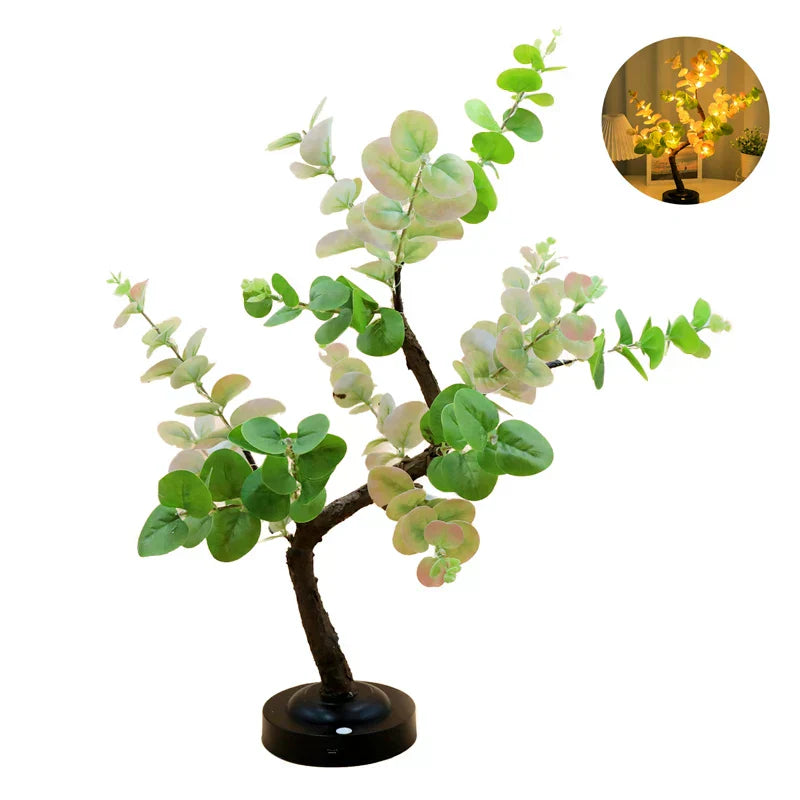 LumaGrove | Battery-Powered Decorative LED Tree Lamp
