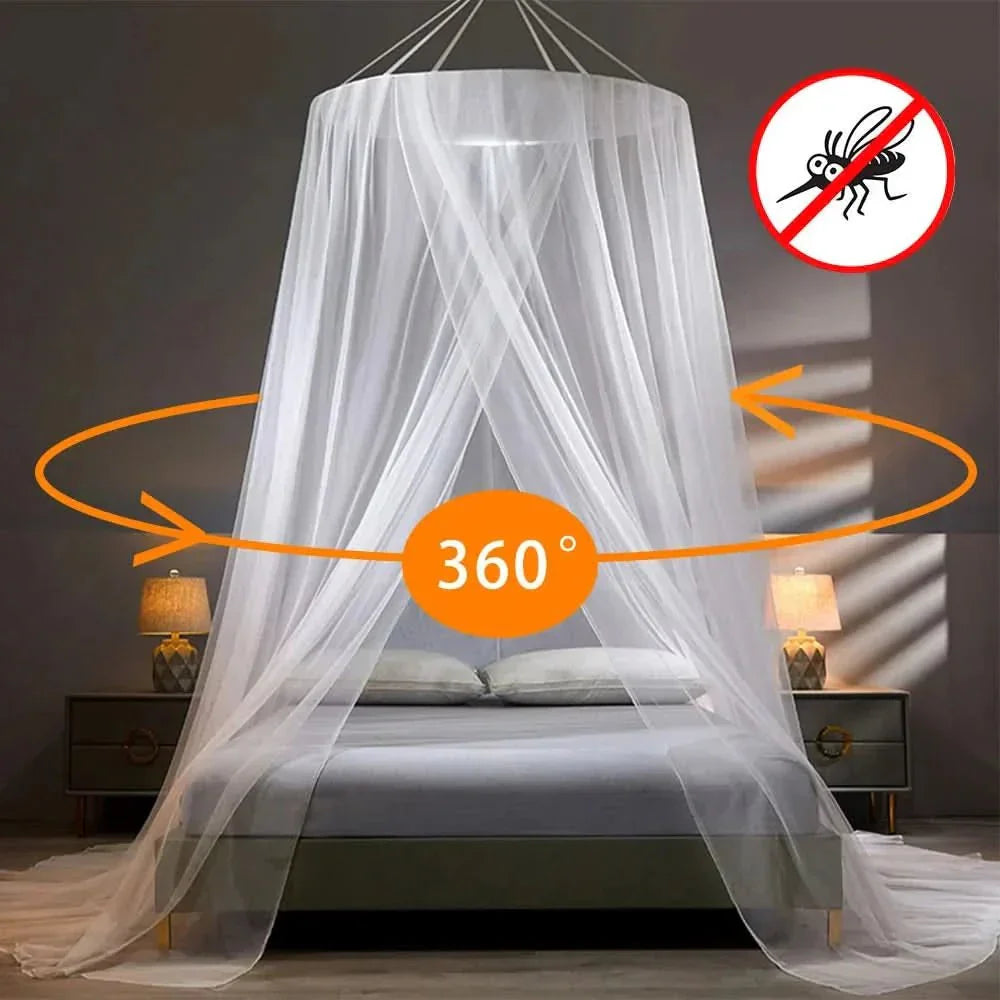 Zanzariera Pieghevole per Letto da Camera e Campeggio, Ideale per Letto Matrimoniale e Esterni