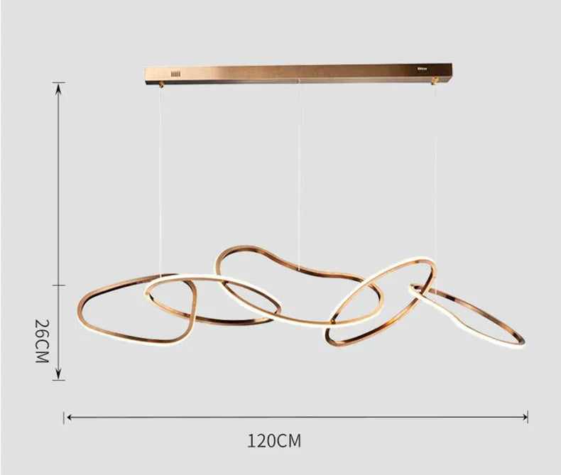 AstraLine Modern Cord Pendant Light With Dimmable Control