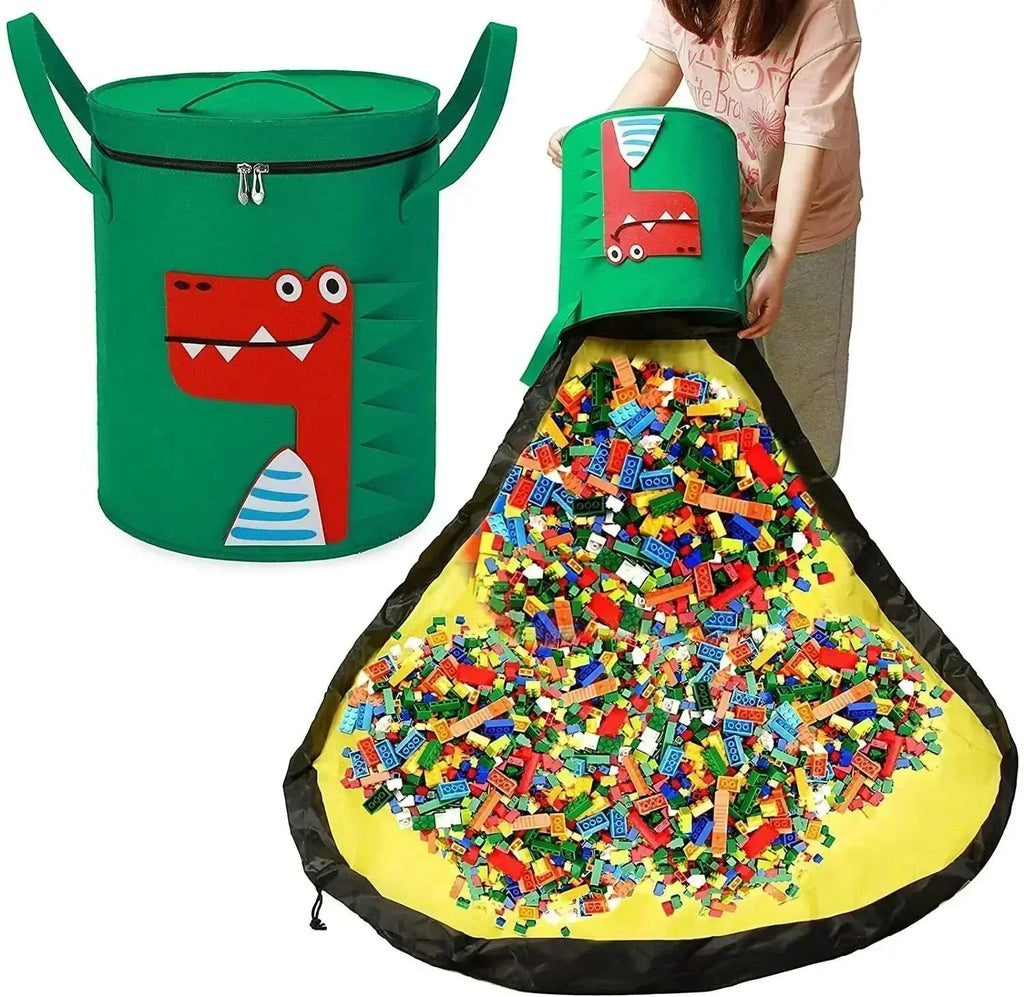 Felt Toy Organizer Bag For Nursery Storage Dustproof And Removable