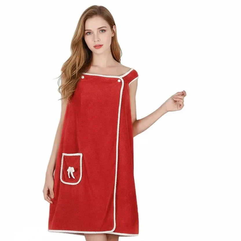 The AquaFlex Portable Women's Bath Towel Quick Drying
