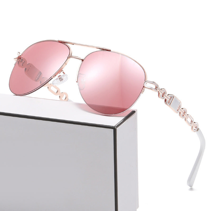 Occhiali da sole alla moda con lente polarizzata per una chiarezza ottimale