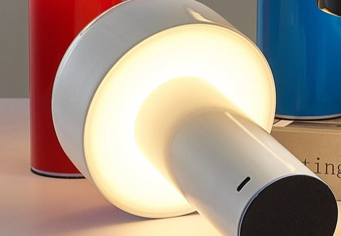 Lunetta Cordless Mushroom Table Lamp in Italian Style