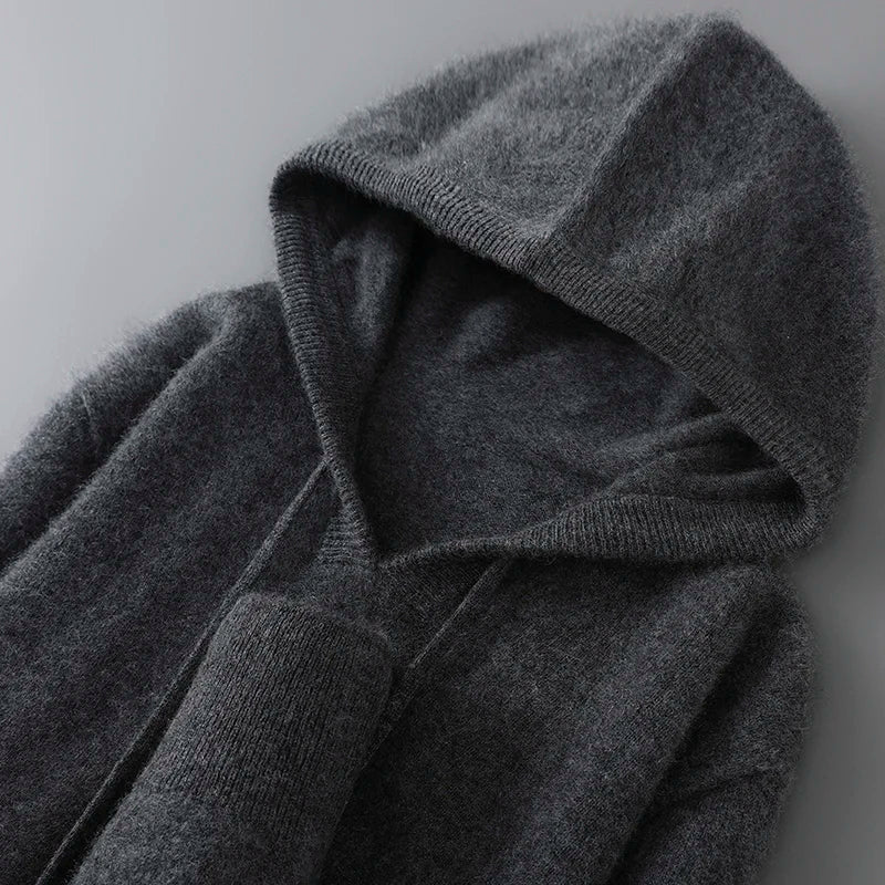Herre Kasjmirsweater, Blød Og Varm, Kun Håndvask