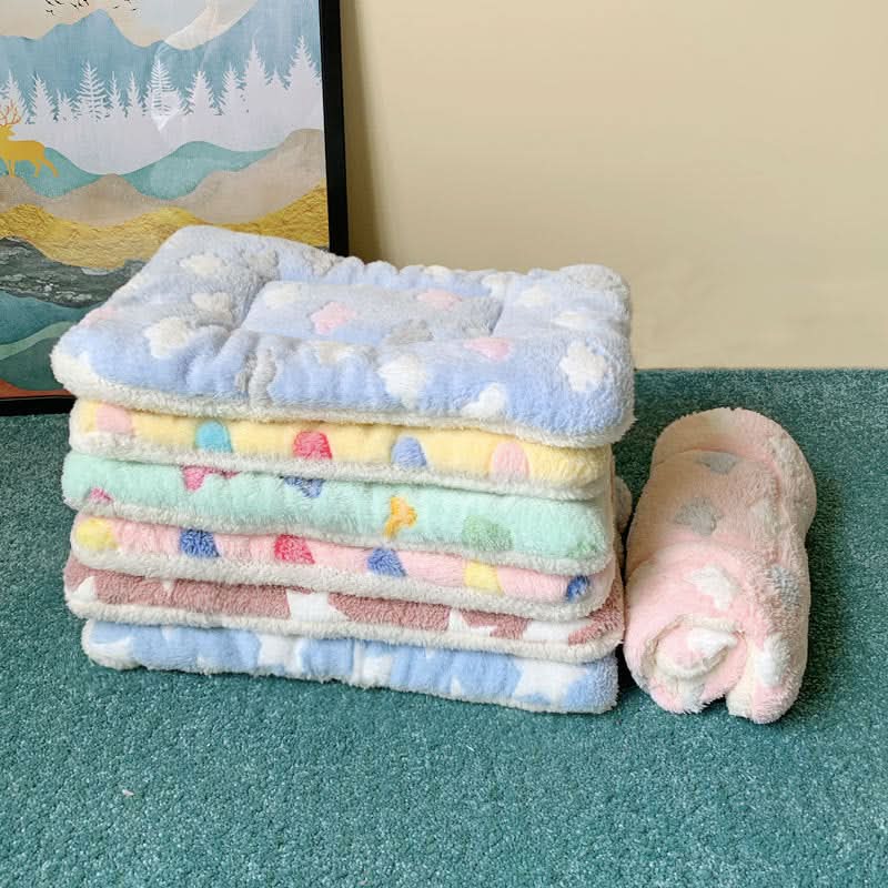 Cozy Cloud Flauschiges Fleece-Kissen für entspannten Haustierschlaf