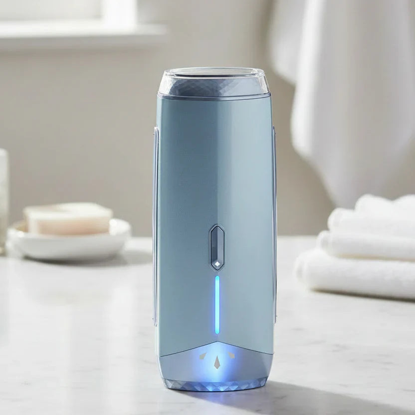 Cooling Hair Removal Device for Comfortable Home Use
