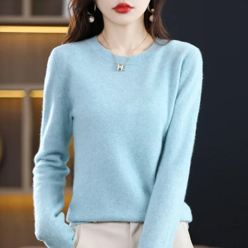 Maren Luxe Wool And Cashmere Knit For Winter And Fall Wardrobe