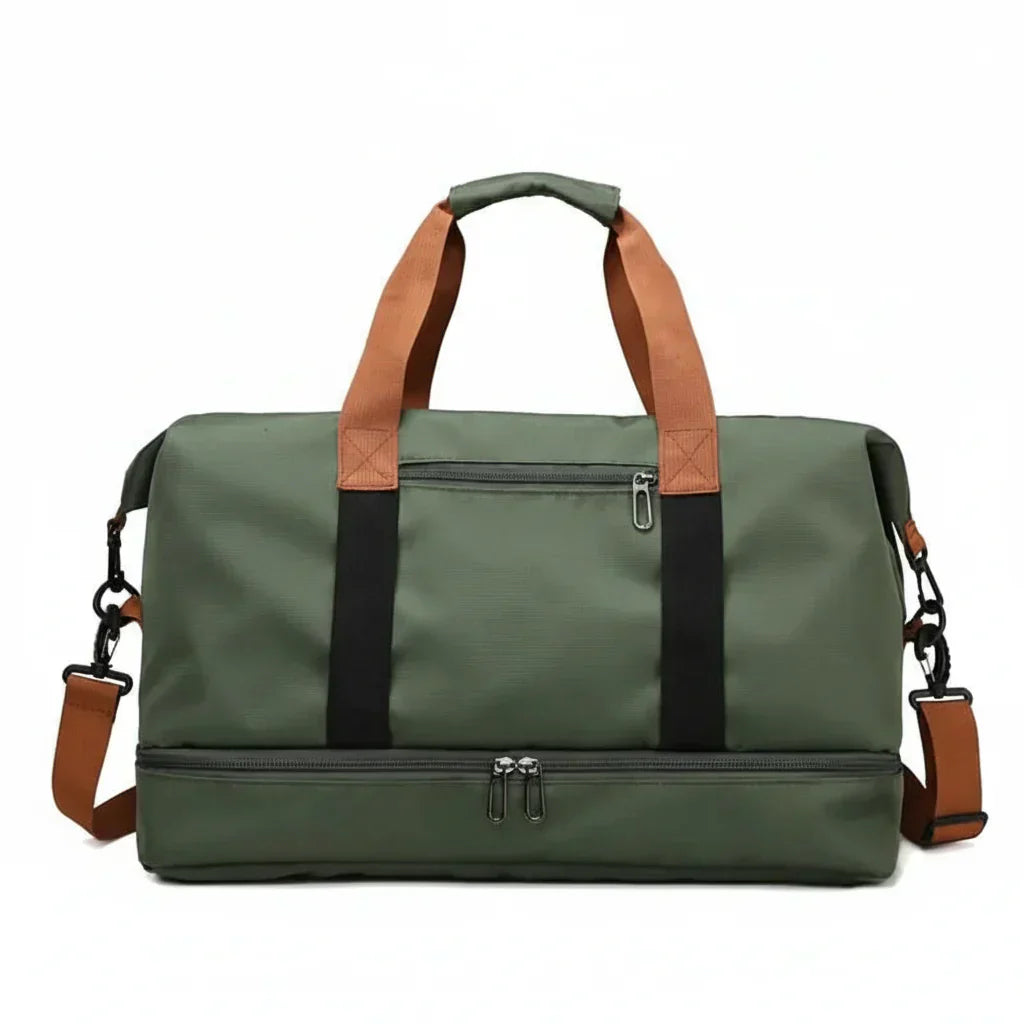 VoyageX Borsa Sportiva Con Scomparto Scarpe e Scomparto Bagnato