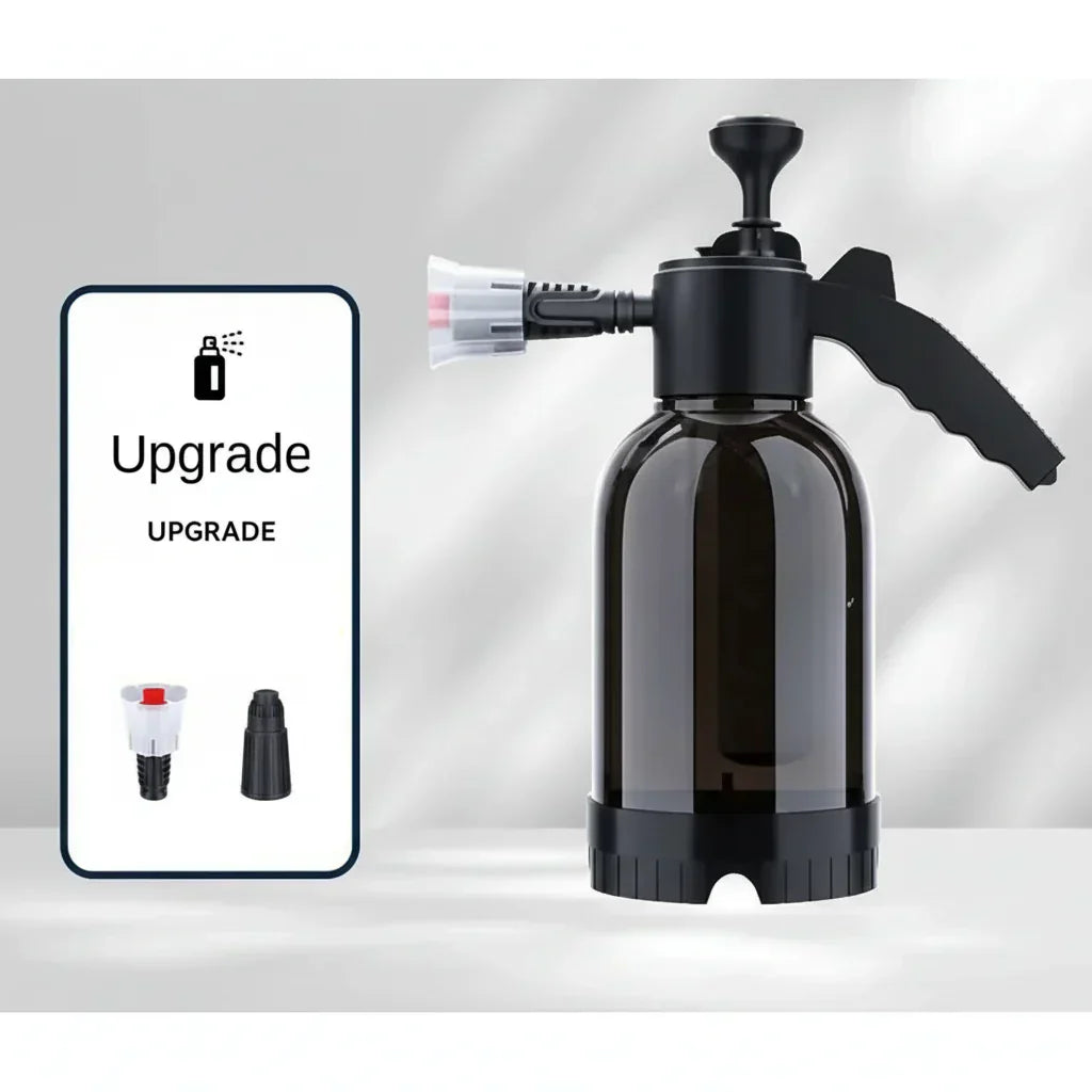 BrightMist Dwulitrowy Pieniacz z Ręczną Pompą