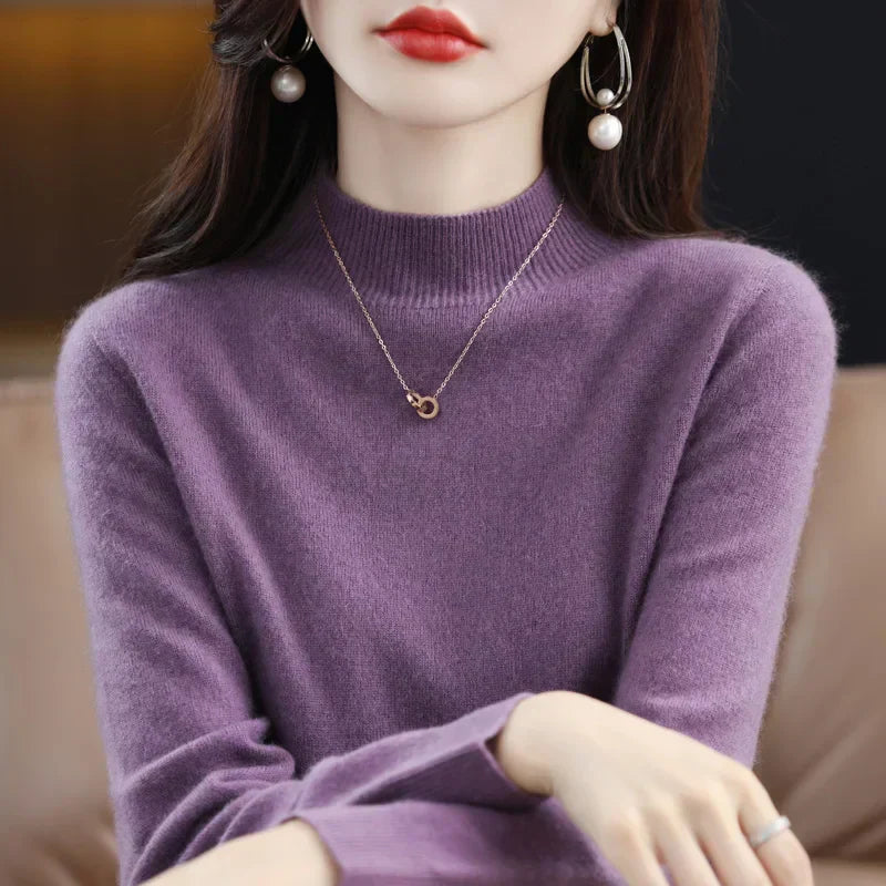 Pernille Svetr ze 100% merino vlny vyrobený z kašmírové vlny