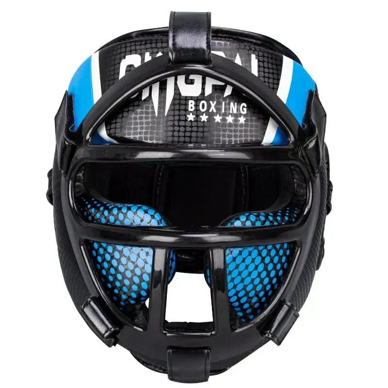 AeroGuard Casco Protettivo Premium con Maschera per Arti Marziali