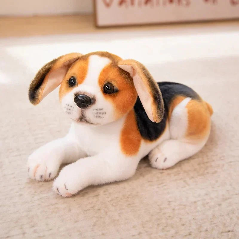 Dalmo Peluche Realistico Dalmata con Imbottitura in Cotone PP per Bambini e Decorazione Casa
