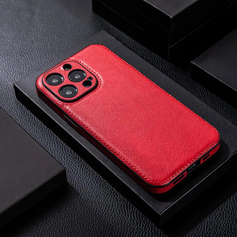 Kensington Genuine Leather iPhone Case With Shockproof Protection
