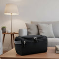 VoyageMate Compact Toiletry Bag With Hook and Water-Repellent Design