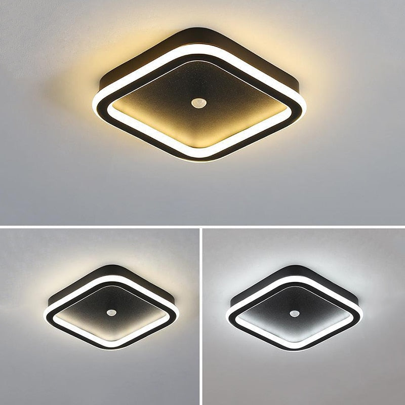 Plafonnier avec Capteur de Mouvement LED pour Chambre et Couloir