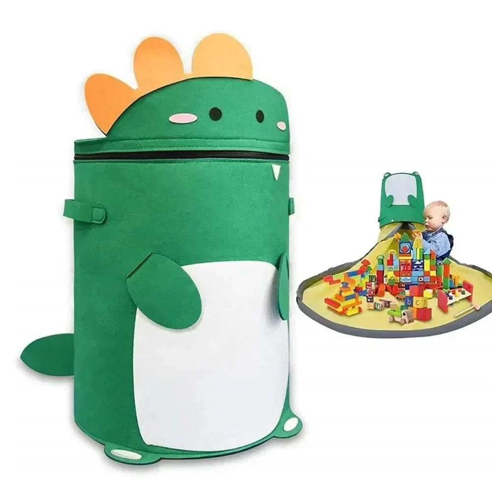 Felt Toy Organizer Bag For Nursery Storage Dustproof And Removable
