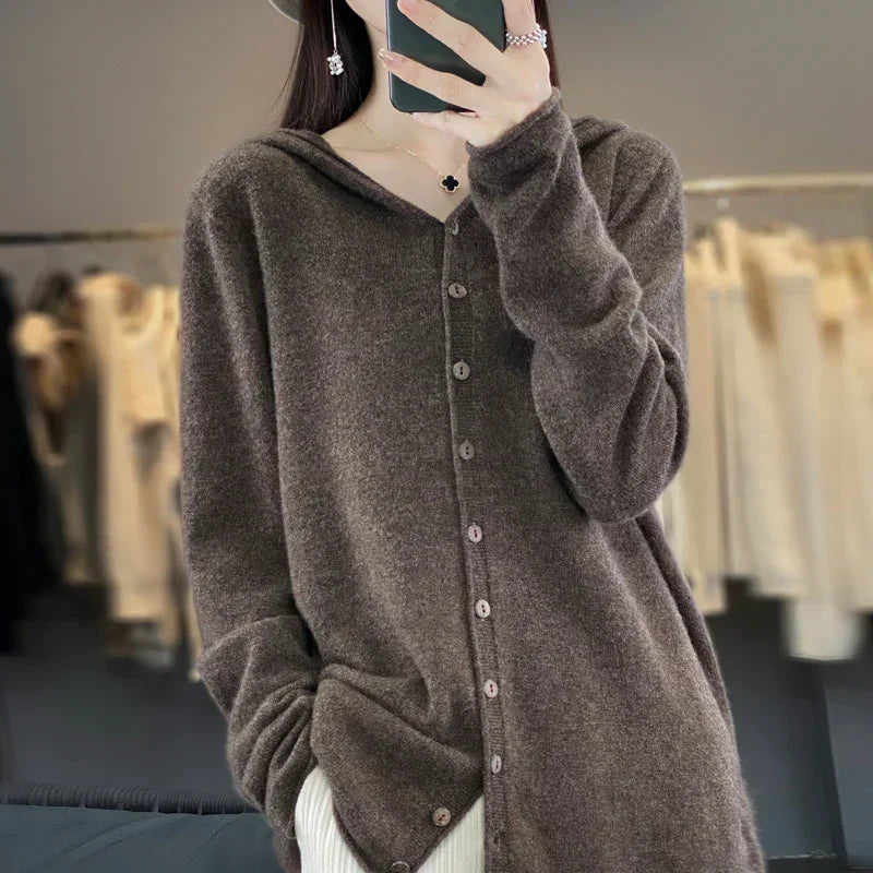 Pauline Wool Cardigan For Winter Wardrobe Essentials And Everyday Use