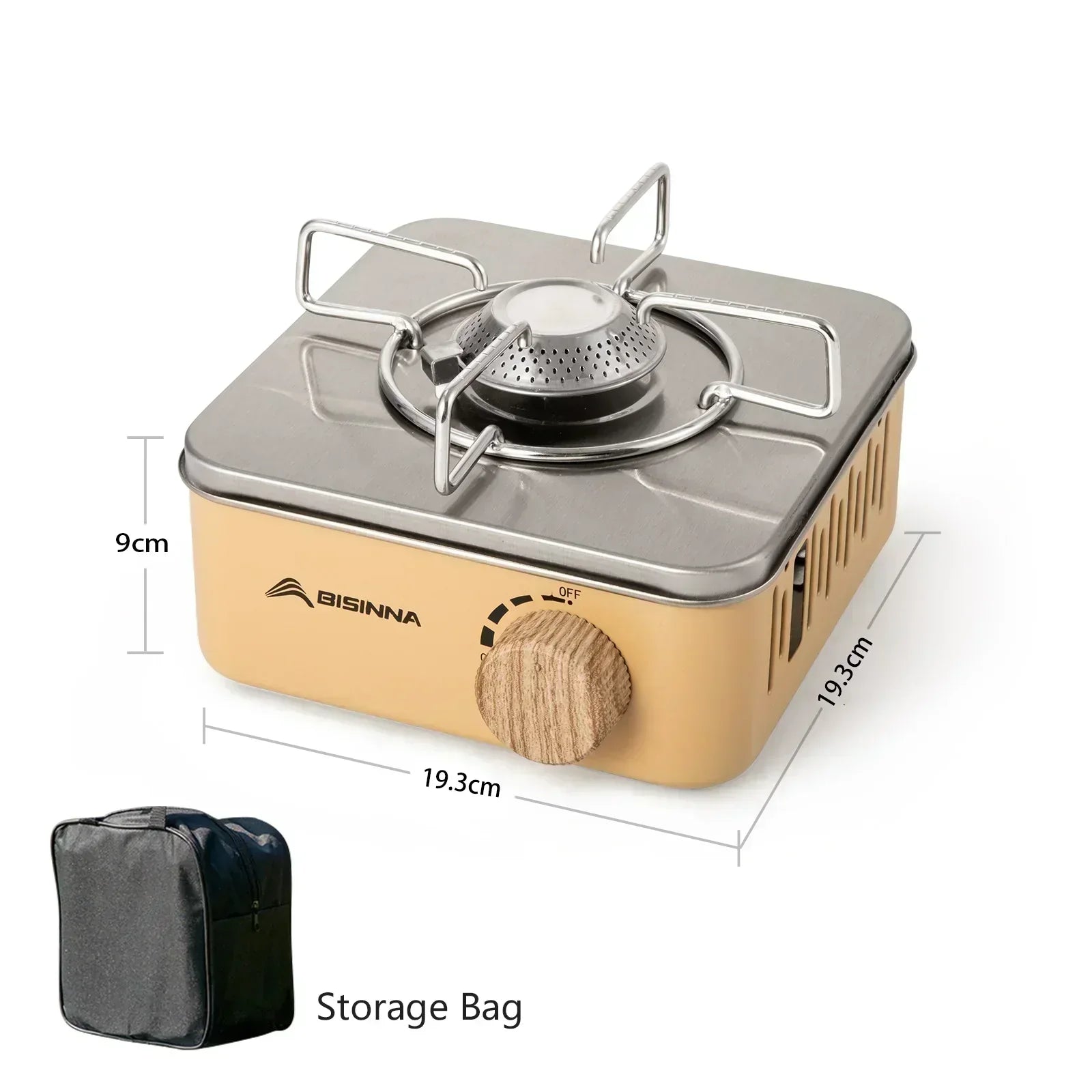 2800W Portable Gas Camping Stove For Outdoor Cooking | Fervei